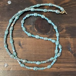 Premier Designs turquoise necklace